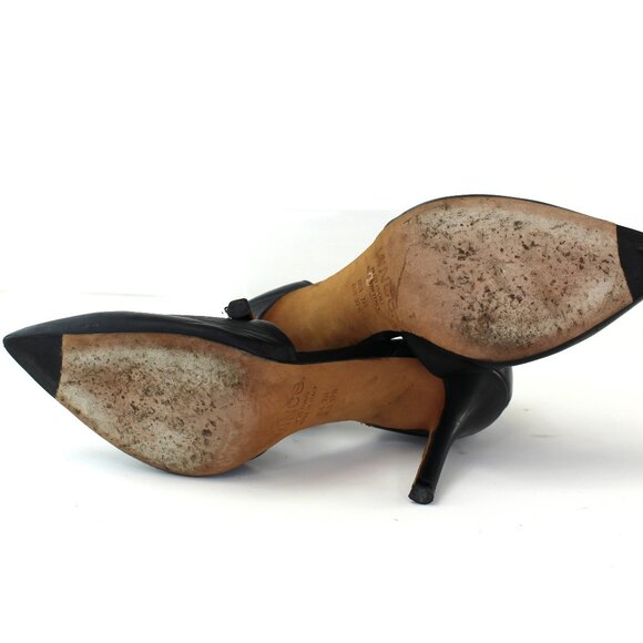 Vince Claire Calf Leather Pointed Toe Pumps Heel Shoes Womens (US 7/EU 37.5) - Picture 8 of 10